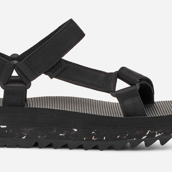 Teva Black Platform Sandals - Picture 2 of 2